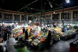 جریان زندگی در بازار تجریش