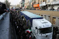 تشییع پیکر شهیدان لاریجانی، سلیمانی و شهدای ناو دنا - 3