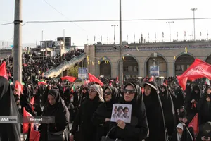مراسم وداع با رهبر شهید انقلاب