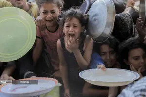 گرسنگی فاجعه بار در غزه