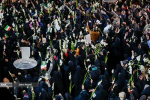 تجمع محکومیت هتک حرمت مساجد در مسجد بهشتی تهران