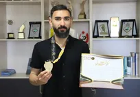 دانشجوی دانشگاه آزاد سمنان بر بام کاراته کشور ایستاد