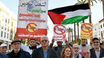 خشم مردم مراکش از تجاوزات اسرائیل به سرزمین‌های فلسطین