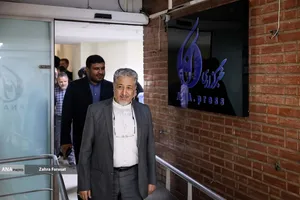 بازدید بیژن رنجبر رییس دانشگاه آزاد اسلامی از خبرگزاری آنا