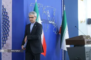 نشست خبری اسماعیل بقایی سخنگوی جدید وزارت امور خارجه