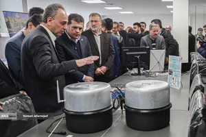 مراسم افتتاح برج فناوری و نوآوری ایثار و شاهد با حضور حسین افشین معاون علمی، فناوری و اقتصاد دانش&zwnj;بنیان رئیس جمهور و سعید اوحدی رئیس بنیاد شهید و امور ایثارگران