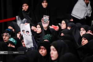 مراسم عزاداری محرم در حسینیه امام خمینی(ره)