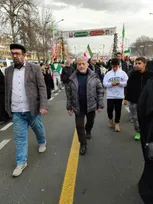حضور دکتر رنجبر در راهپیمایی باشکوه ۲۲ بهمن