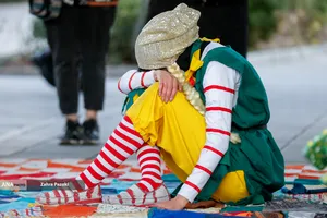 اولین روز اجراهای خیابانی جشنواره تئاتر فجر
