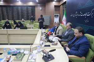 نشست خبری یعقوب سلیمانی معاون فرهنگی و آموزشی بنیاد شهید و امور ایثارگران