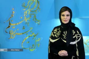 رز رضوی بازیگر در فتوکال فیلم سینمایی صیاد
