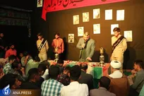 استقبال دانشگاهیان از شهدای گمنام در بندرعباس