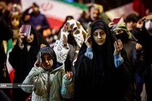 احیای شب بیست و سوم رمضان - میدان انقلاب