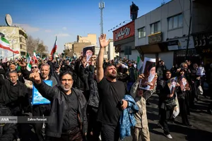 راهپیمایی مردم تهران در محکومیت حملات آمریکایی - صهیونیستی