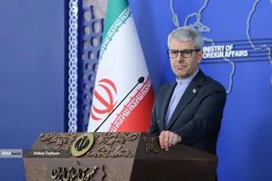 نشست خبری اسماعیل بقایی سخنگوی جدید وزارت امور خارجه