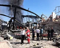 انفجار در یک کارخانه آلومینیوم شهرک صنعتی شمس‌آباد+ فیلم