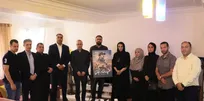 حضور اعضای هیأت‌رئیسه فدراسیون در مراسم سالگرد درگذشت حمیدرضا درجاتی