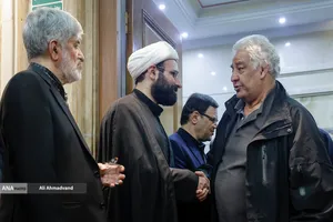 مراسم گرامیداشت شهید علی لاریجانی 