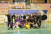 قهرمانی تیم استان مرکزی در مسابقات فوتسال دانشگاه آزاد منطقه ۵