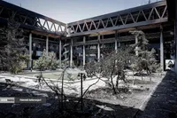 ساختمان شیشه‌ای صدا‌وسیما در حمله جنایتکارانه رژیم صهیونیستی