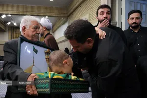 حضور و سخنرانی در مراسم عزاداری شهادت امام رضا علیه&zwnj;السلام