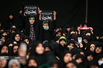 عزاداری شام غریبان حسینی (ع) در حسینیه امام خمینی(ره)