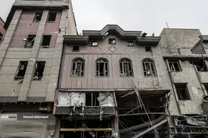 حمله هوایی جنگنده&zwnj;های اسرائیلی_آمریکایی به خیابان پیروزی تهران