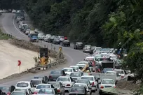 جاده چالوس یک&zwnj;طرفه شد