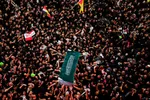 تشییع رهبر در کربلا