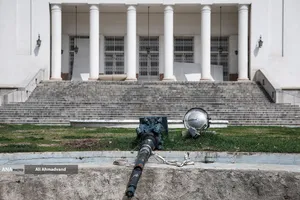 خسارات ناشی از تجاوز هوایی آمریکایی صهیونی به کاخ سعدآباد