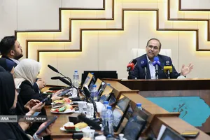 نشست خبری دکتر محمدرضا مخبر دزفولی رئیس فرهنگستان علوم