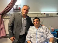 حسین رضازاده از بیمارستان مرخص شد