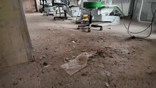 خسارت به دانشکده دندانپزشکی کرمانشاه پس از حملات هوایی دشمن