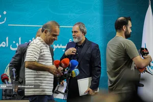 نشست خبری رائد فریدزاده رئیس سازمان سینمایی