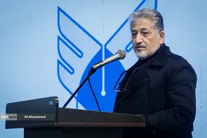 رونمایی از یادمان شهدای جنگ رمضان در مجتمع شهید صدرزاده دانشگاه آزاد