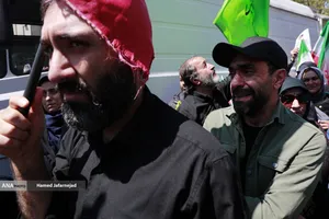 مراسم چهلمین روز شهادت حضرت آیت الله خامنه ای رهبر شهید انقلاب