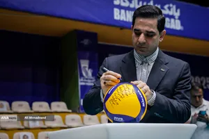 میلاد تقوی رئیس فدراسیون والیبال