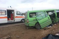 مصدومیت ۱۰ نفر بر اثر واژگونی ون در پردیس