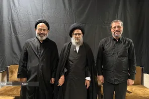 دیدار حجت&zwnj;الاسلام نواب، نماینده ولی&zwnj;فقیه در امور حج و زیارت با آیت&zwnj;الله سیدمحمدتقی مدرسی