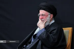عزاداری ایام شهادت حضرت فاطمةالزهرا(س) با حضور رهبر معظم انقلاب