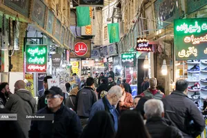 جریان زندگی در بازار تجریش