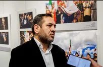 بازدید رئیس سازمان بسیج هنرمندان کشور از نمایشگاه آثار برگزیده پویش‌های معاونت هنری در جنگ رمضان
