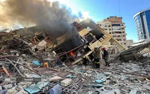 حملات هوایی رژیم صهیونیستی به مناطقی در لبنان 