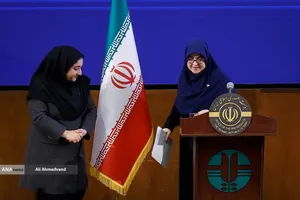 نشست خبری فاطمه مهاجرانی سخنگوی دولت