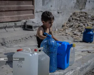 تشنگی زیر آوار و محاصره در غزه