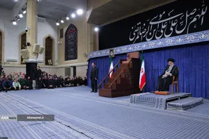 حضور و سخنرانی در مراسم عزاداری شهادت امام رضا علیه&zwnj;السلام