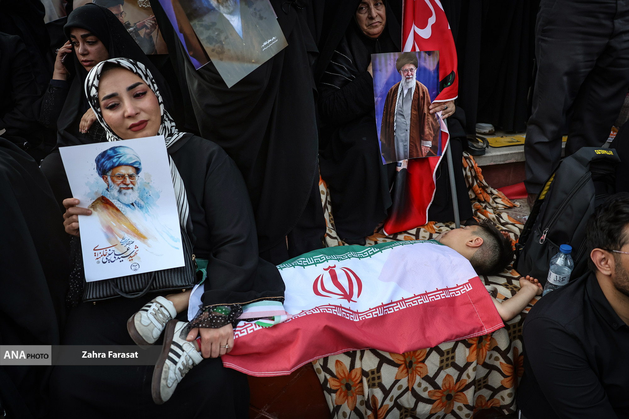 پیکر مطهر آقای شهید ایران به آزادی رسید/آخرین دیدار رهبر شهید انقلاب در تهران