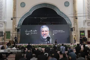 مراسم چهلم شهادت حاج محمدسعید ایزدی(حاج رمضان)