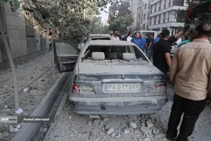 حمله رژیم صهیونیستی به برخی مناطق در تهران