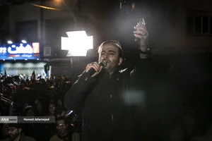 دومین شب عزاداری در سوگ رهبر شهید انقلاب - خیابان نبرد